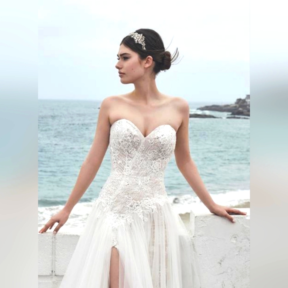 L'amore Calla Blance Danae La9253 Wedding Dress
